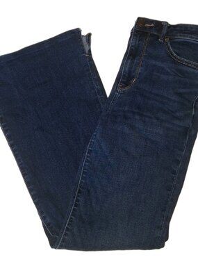 American Eagle Womens Size 8 Blue Flare Jeans 28x30
